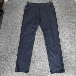 Jack Archer Jetsetter Pant Mens 35x32 Deep Blue Chino Stretch Travel Performance